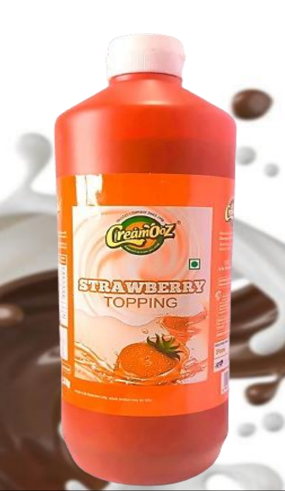 Creamooz Strawberry Topping 1.3 Kg